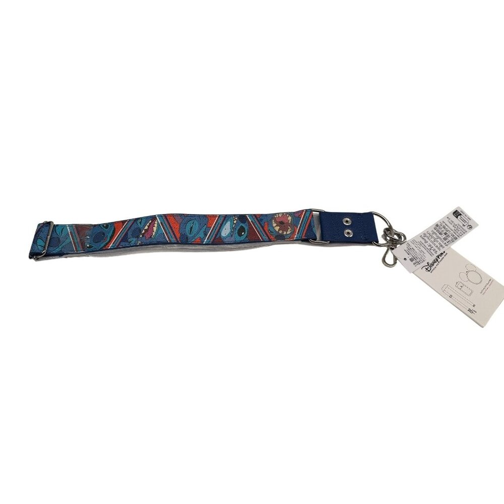 2024 Disney Parks Stitch 626 Pin Trading Gear Belt Lanyard Accessory‎ New